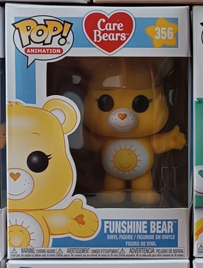 Funko Pop Animation Care Bears Funshine Bear Vinyl Figure